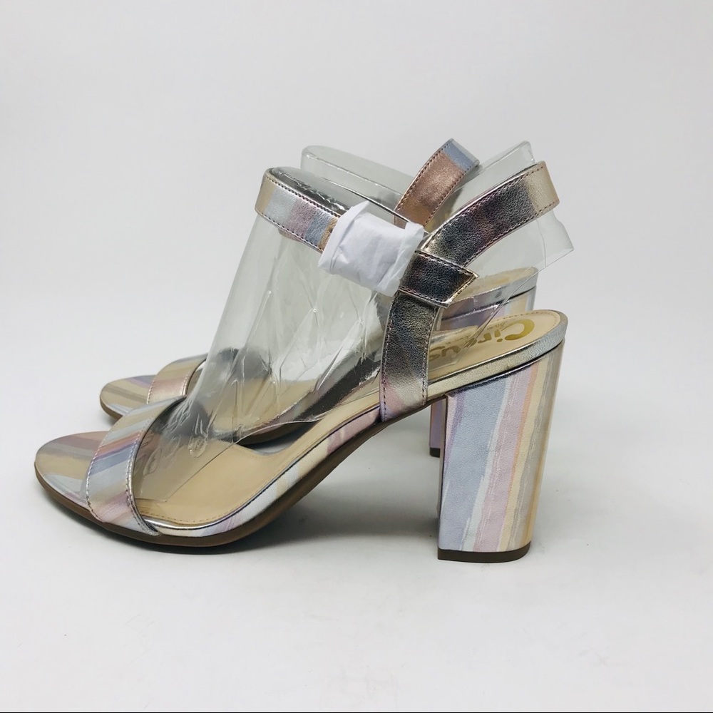 Circus Sam Edelman Esther Metallic Block Heel - Picture 7 of 7